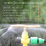 1+1 Gratis | Automatischer 4-Arm-Rotationssprinkler