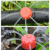 100 Stück Verstellbare Bewässerungstropfer (Freier Lochöffner)
