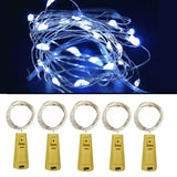 5 Stück LED-Flaschenlichter – Magische DIY-Korkbeleuchtung