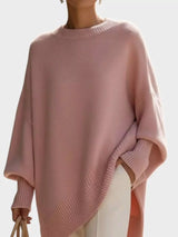 Aurélie Oversize Strickpullover - Kuschelige Eleganz für jeden Tag