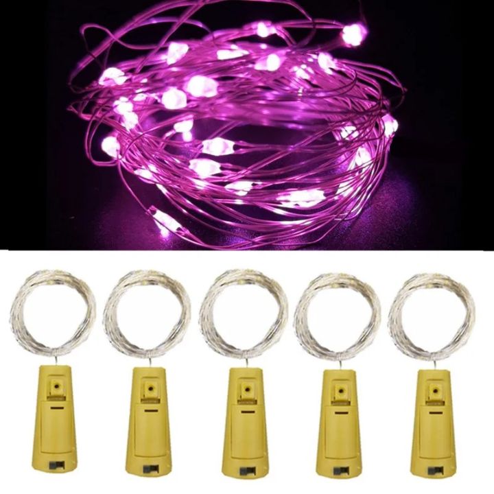 5 Stück LED-Flaschenlichter – Magische DIY-Korkbeleuchtung