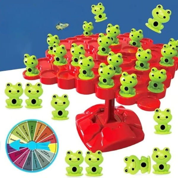 1+1 Gratis | Frosch-Balance-Spielset - Spaß & Lernspiel für Kinder