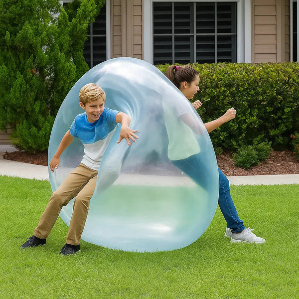 Aufblasbarer elastischer Bubble-Ball – Mit Wasser befüllbar & springt wie verrückt