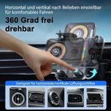 DriveCharge Pro – Kabellose Schnelllade-Autohalterung für sichere Fahrt