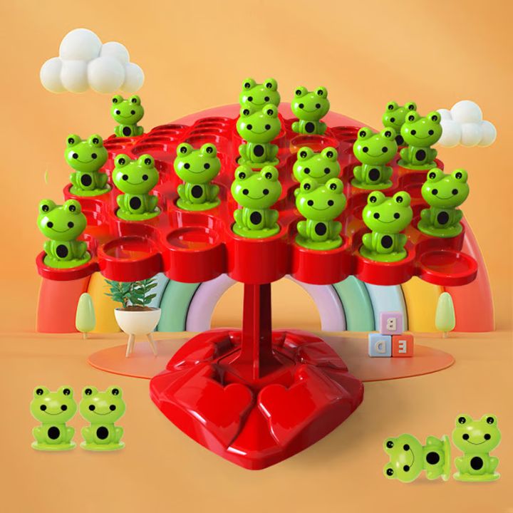 1+1 Gratis | Frosch-Balance-Spielset - Spaß & Lernspiel für Kinder