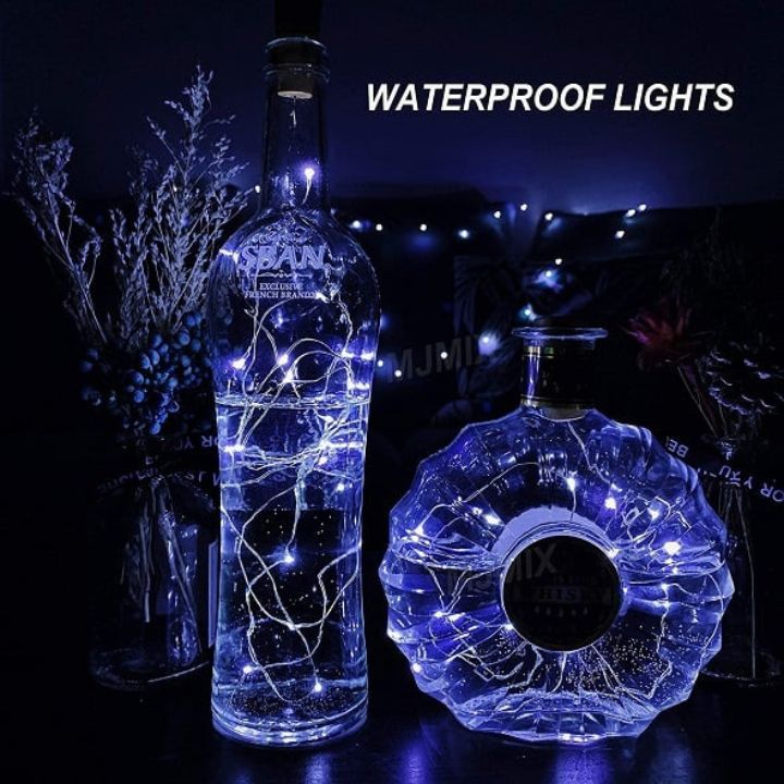 5 Stück LED-Flaschenlichter – Magische DIY-Korkbeleuchtung