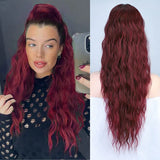 WaveLux – Lockiger Pferdeschwanz in natürlicher Länge