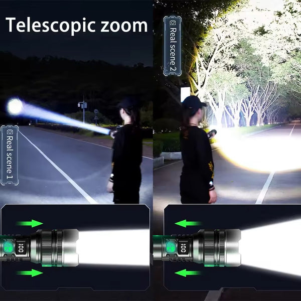 Survival-LED-Taschenlampe 2025 – So hell wie ein Lichtschwert mit Powerbank-Funktion