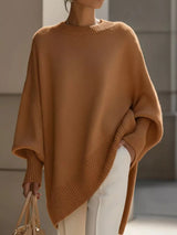 Aurélie Oversize Strickpullover - Kuschelige Eleganz für jeden Tag