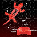 RC Wandkletternder Gecko Roboter – Wiederaufladbar mit LED-Augen