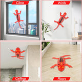 RC Wandkletternder Gecko Roboter – Wiederaufladbar mit LED-Augen