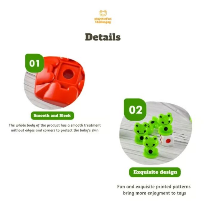 1+1 Gratis | Frosch-Balance-Spielset - Spaß & Lernspiel für Kinder
