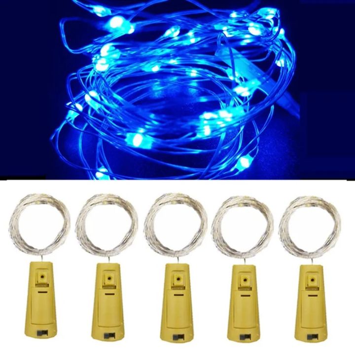 5 Stück LED-Flaschenlichter – Magische DIY-Korkbeleuchtung