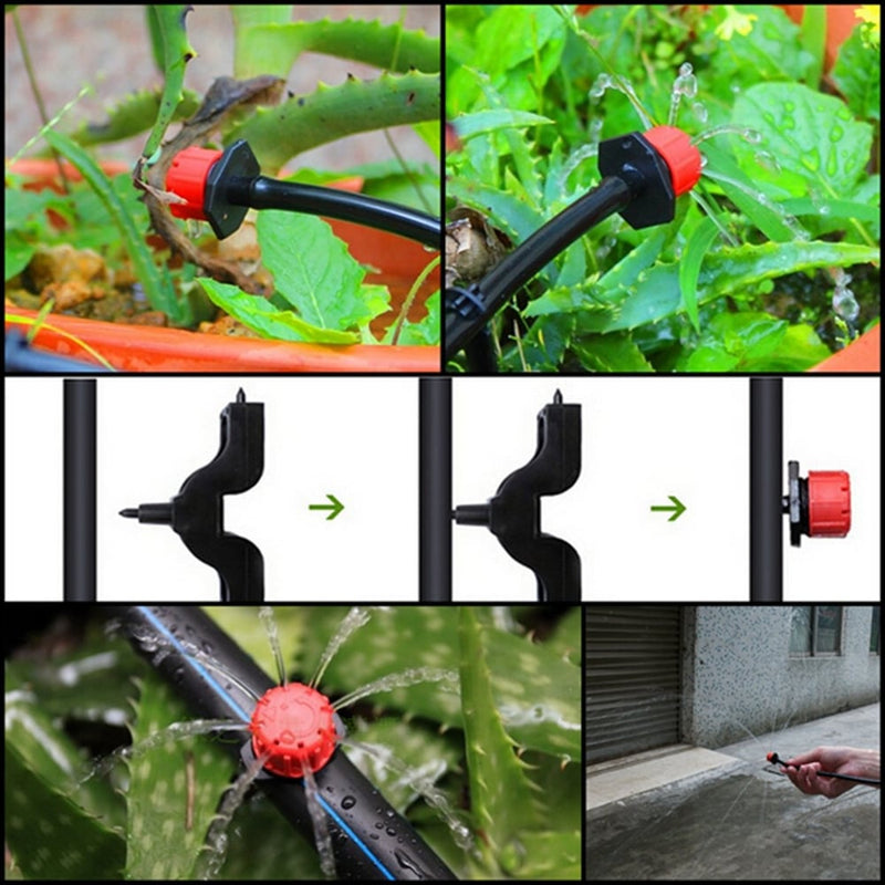 100 Stück Verstellbare Bewässerungstropfer (Freier Lochöffner)
