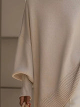 Aurélie Oversize Strickpullover - Kuschelige Eleganz für jeden Tag