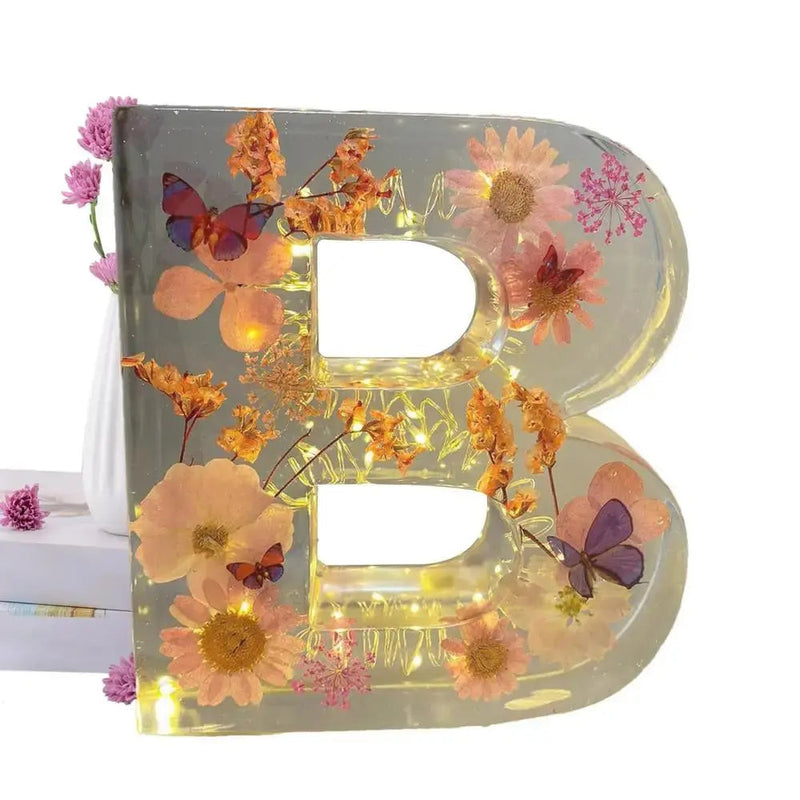 Einzigartige Handgefertigte Blumenlampe – Sanftes Licht für Ihr Zuhause!