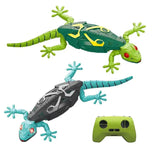 RC Wandkletternder Gecko Roboter – Wiederaufladbar mit LED-Augen