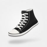 BareStep One – Barfußschuhe in Schwarz-Weiß für natürliche Bewegung & echte Freiheit