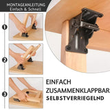 Klappwinkel für Tischbeine – extra stabil & platzsparend (2er-Set)