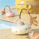 SpacePaws – Interaktives UFO Katzenspielzeug