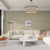 Selbstklebendes Wandpaneel - Lamellendesign Matt & Spritzwassergeschützt | StylaSheen