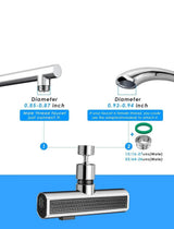 WaterfallFlow – 3 in 1 Küchenaufsatz für ruhigen Wasserfluss