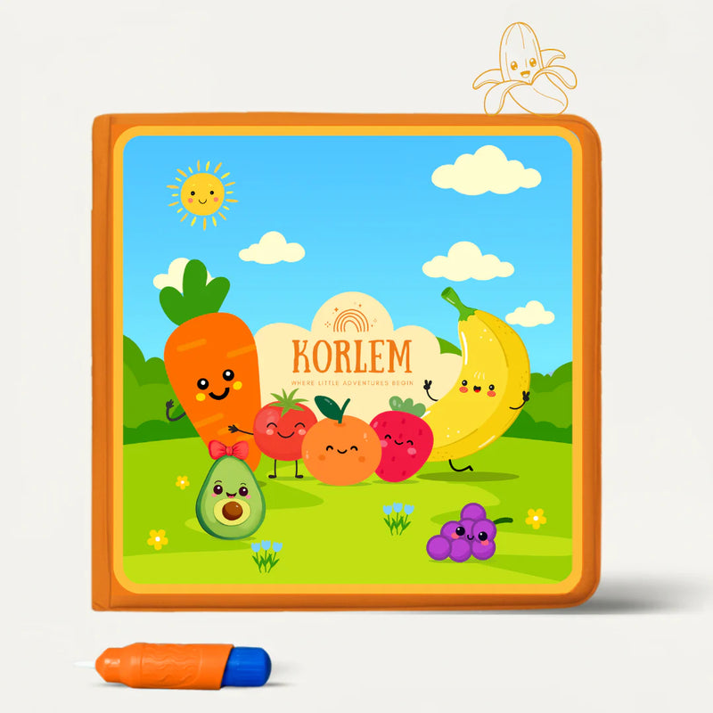 (1+1 GRATIS) Clara Aqua-Color Buch – Malen mit Wasser, staunen wie von Zauberhand