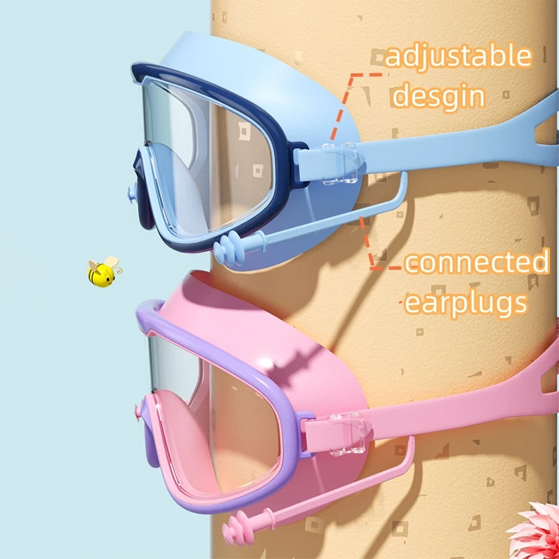 Kinder-Anti-Fog-Schwimmbrille – Weich & Schützend