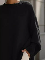 Aurélie Oversize Strickpullover - Kuschelige Eleganz für jeden Tag