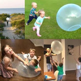 Aufblasbarer elastischer Bubble-Ball – Mit Wasser befüllbar & springt wie verrückt