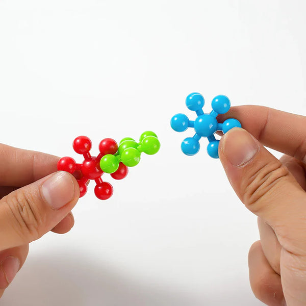 Montessori Schneeflocken Bausteine – Kreatives Lernen für kleine Entdecker