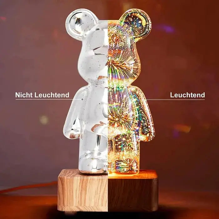 3D Bärenlampe – Die magische LED-Nachtleuchte für Zuhause & als Geschenk