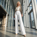Elegancia High Waist Anzughose – Schlanke Silhouette, Tag für Tag