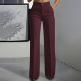 Elegancia High Waist Anzughose – Schlanke Silhouette, Tag für Tag