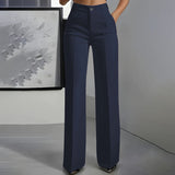 Elegancia High Waist Anzughose – Schlanke Silhouette, Tag für Tag