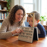 LexiLock – Hangman Wortspiel im Buchdesign Stilvoller Spielspaß für Zuhause & unterwegs