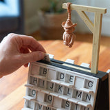 LexiLock – Hangman Wortspiel im Buchdesign Stilvoller Spielspaß für Zuhause & unterwegs