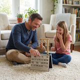 LexiLock – Hangman Wortspiel im Buchdesign Stilvoller Spielspaß für Zuhause & unterwegs