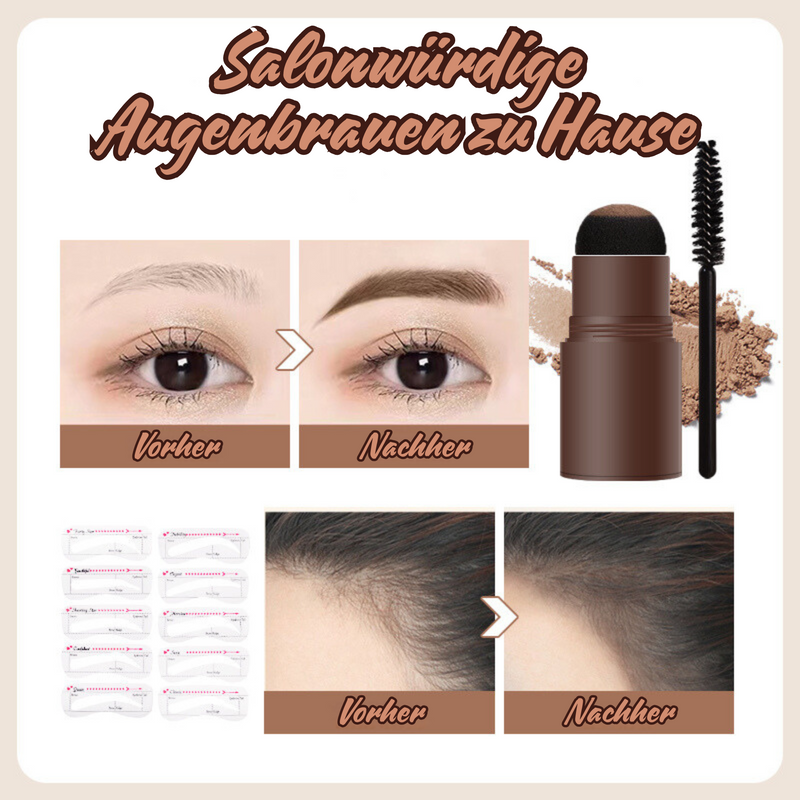 BrowNova™ - Augenbrauenstempel-Schablonenset