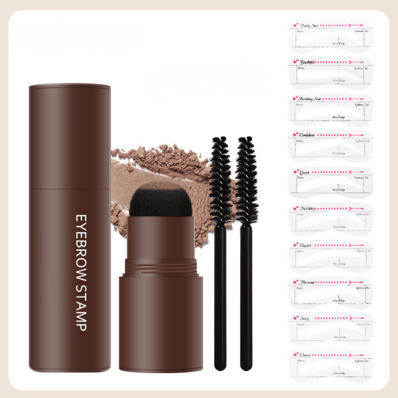 BrowNova™ - Augenbrauenstempel-Schablonenset