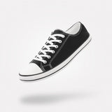 BareStep One – Barfußschuhe in Schwarz-Weiß für natürliche Bewegung & echte Freiheit