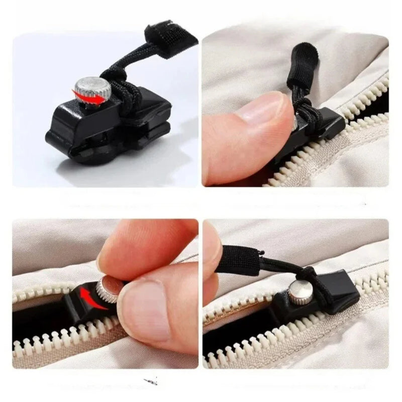 ZipFix – Reißverschluss Reparatur Clips (6-er Pack)